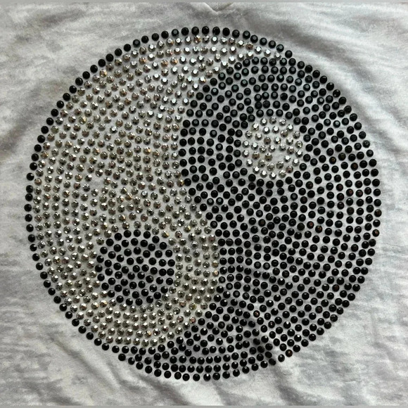 Vintage Havana | ladies embellished t-shirt. Size: L - Picture 2 of 11